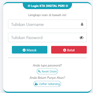 Register PGRI Kab. Indramayu - Persatuan Guru Republik Indonesia Cabang Kab. Indramayu